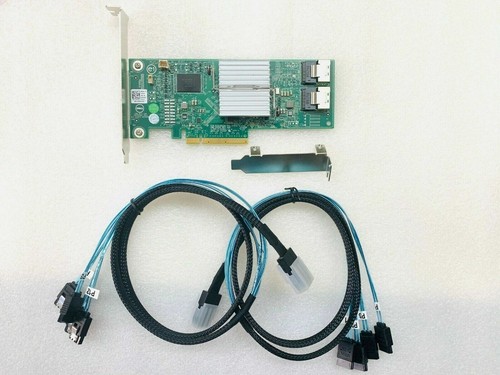 Dell H310 6Gbps SAS HBA =(LSI 9211-8i) P20 IT Mode ZFS FreeNAS unRAID + 2* Cable - Picture 2 of 9