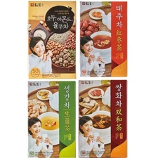 [Damtuh] Walnut Almond Adlay Tea/Jujube Tea/Ginger Tea/Ssangwha Tea 15 or 50 pcs