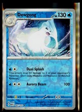 Pokémon TCG Dewgong Scarlet & Violet-151 087/165 Reverse Holo Uncommon!
