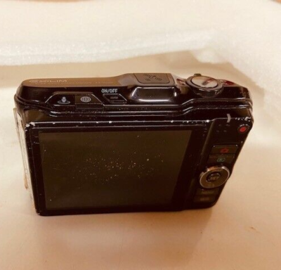 CASIO EXILIM EX-H20G 14.1 MEGA PIXEL DIGITAL CAMERA. USED - BLACK