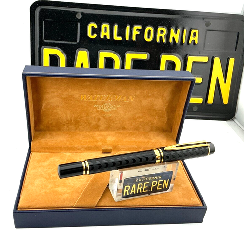 Waterman Man 100 OPERA Fountain Pen 18K BROAD Globe nib Mint Boxed