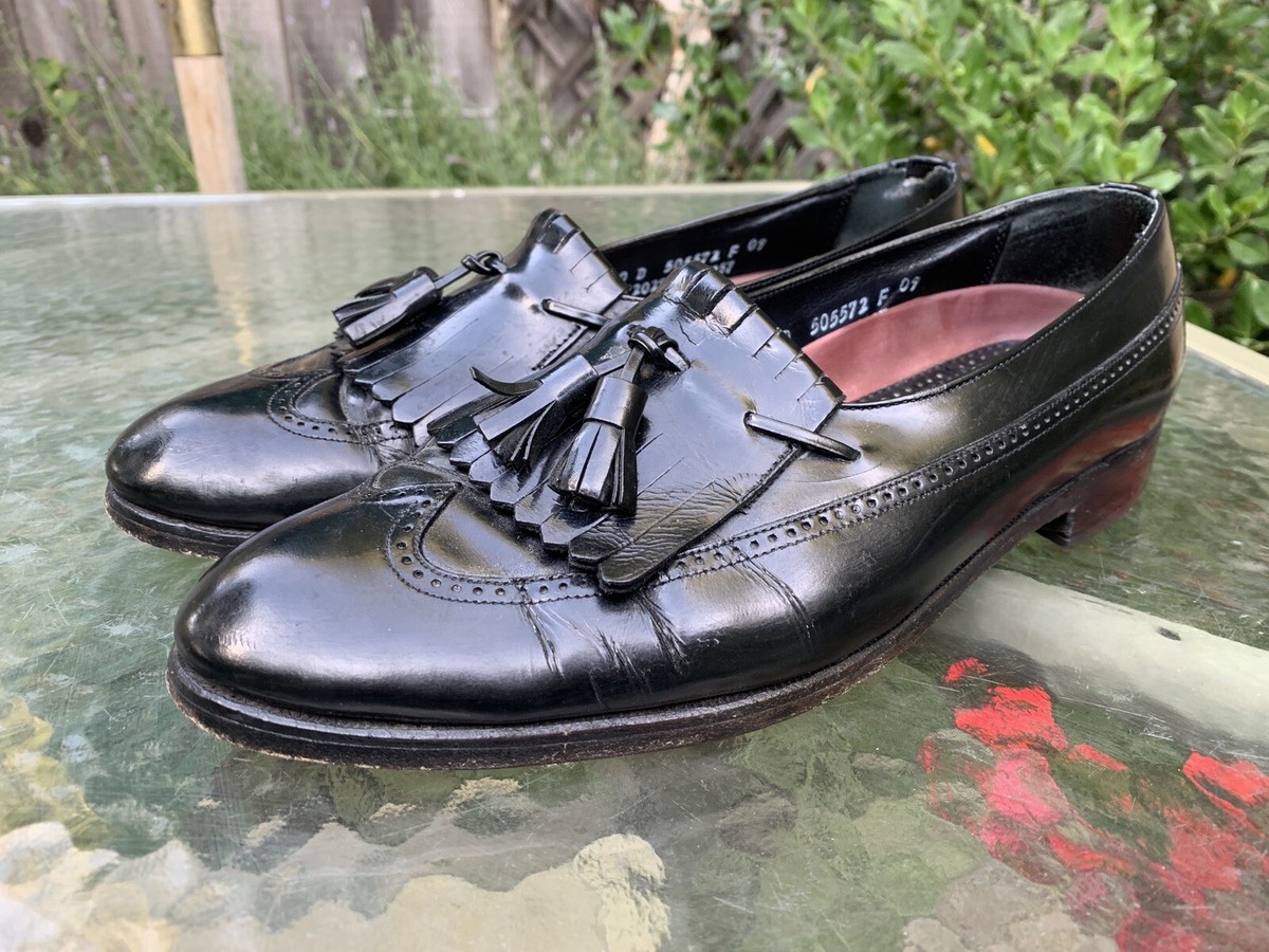 FLORSHEIM 20292 Black Leather Loafers Sz 10 D Amazon.com | Florsheim Jackson Moc Toe Venetian Loafers for  main image 3