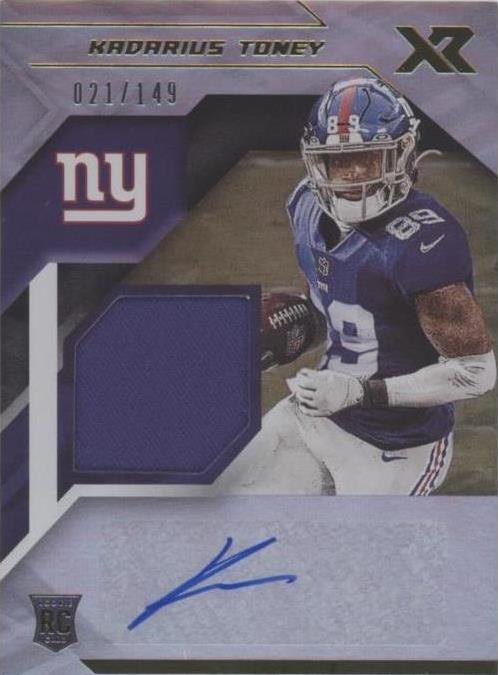 2021 Panini XR Kadarius Toney #RSA-KTO - 1 of 2