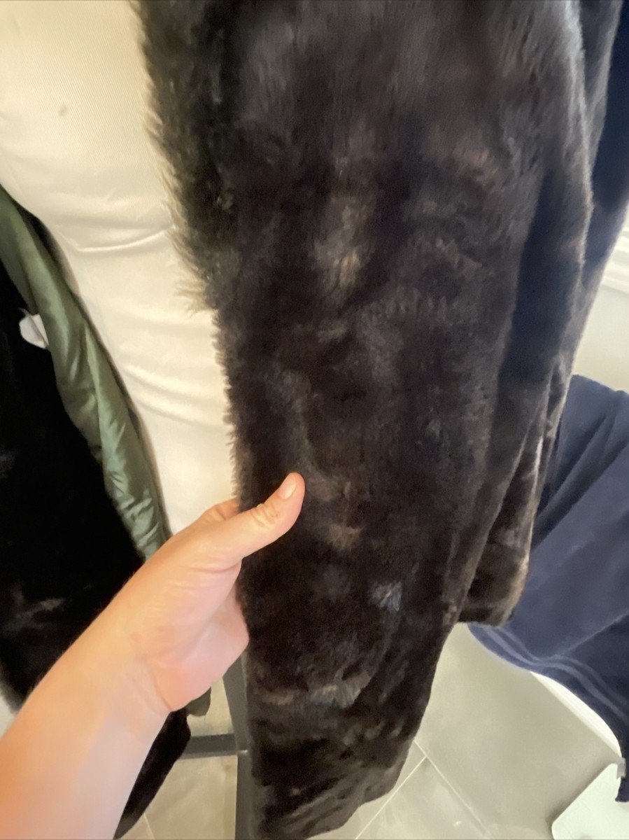 Vintage Faux Fur Coat ILGWU Union Made Long Sleeve Lined Vintage Faux Fur Coat ILGWU Union Made Long Sleeve Lined