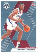 Mfiondu Kabengele - Los Angeles Clippers - 2020 Mosaic Basketball - RC - #218