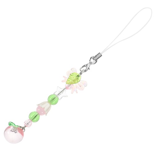 Fruit Phone Charm Summer Phone Keychain Cell Phone Hanging Charm Aesthetic - Zdjęcie 9 z 12