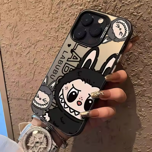 Labubu Monster Cute Case für iPhone 16, 15, 14, 13, 12, 11 Pro Max iPhone Cover - Bild 5 von 10