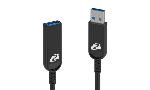 Cable de extensión óptica activa BZBGEAR USB 3.0 AM/AF - 15m/50ft BG-CAB-U3A15-b - Imagen 8 de 8