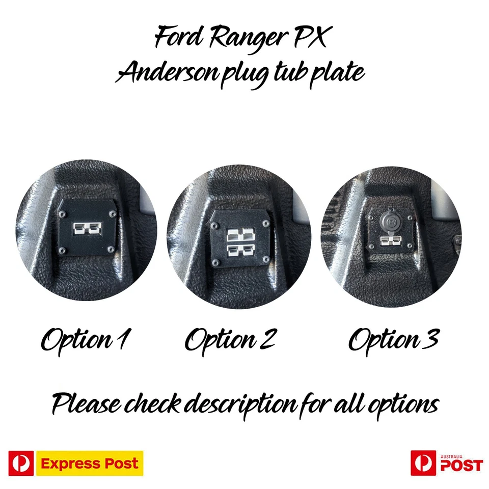 Ford Ranger PX2 PX3 Ford Ranger / Raptor Tub 50amp plug and 12v socket - Image 3 of 3