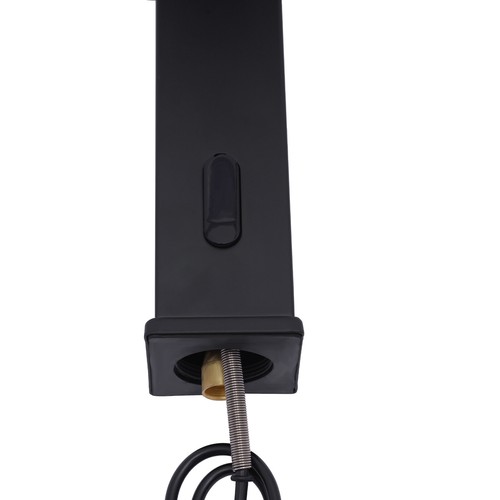 Grifo de lavabo negro sensor infrarrojo grifo interior - Imagen 7 de 14