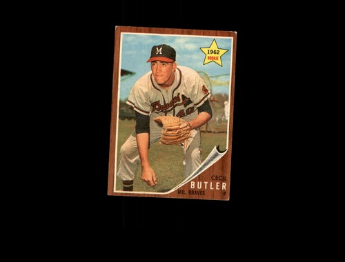 1962 Topps 239 Cecil Butler RC VG #D1,307417 - Bild 1 von 2