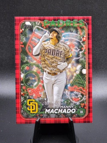 2024 Topps Holiday RED PLAID Parallel - You Pick -Free Shipping - Picture 19 of 36