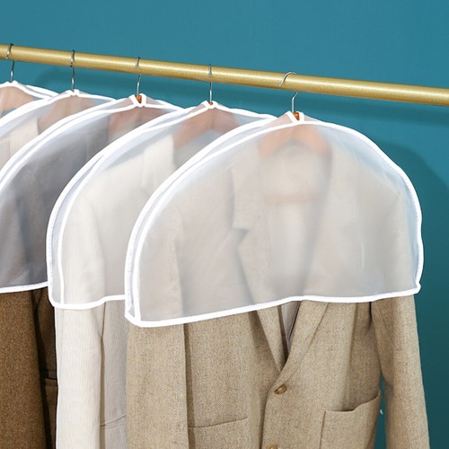 6Pcs Clear Garment Shoulder Cover Transparent Plastic Garment Shoulder Covers - Picture 3 of 12