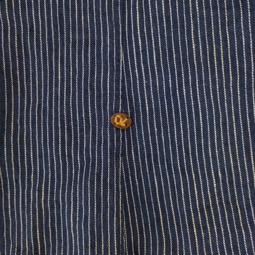 45R/45rpm Indian linen twill jacket Jacket Navy 5-0324M∞ - Picture 6 of 7