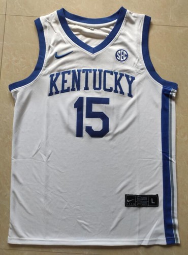 Reed Sheppard Kentucky Wildcats Basketball Jersey, Stitched, All Sizes and Color - Picture 3 of 7