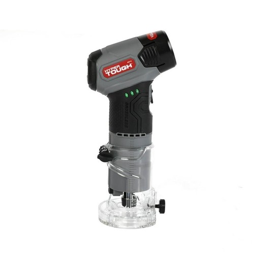 Hyper Tough 12-Piece Cordless Router Kit 12-Volt Max Brushless Battery & Charger - Picture 14 of 20