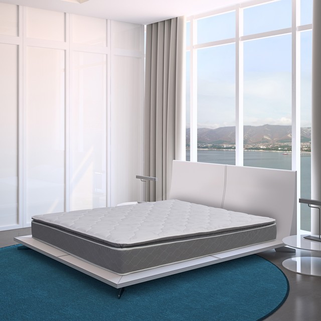 Blissful Journey Rv Pillowtop Short Queen Size Innerspring Mattress Blissful Journey Rv Pillowtop Short Queen Size Innerspring Mattress Bed In A Box