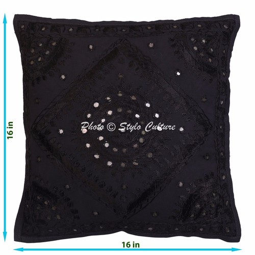 Embroidered Cushion Cover Mirror Decor Cotton Pillow Case Throw Thanksgiving 16" - Picture 89 of 89