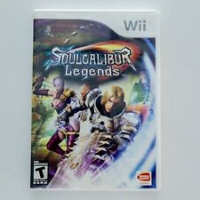 Soul Calibur Legends (Nintendo Wii, 2007) Complete w/Manual!