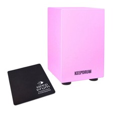 keepdrum DC1M PK Junior Cajon Pink + Sitz-Pad