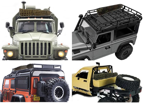 Rock Crawler Zubehör RC Off Road Car Tarnnetz für Gepäckträger oder Karosserie - Bild 2 von 11