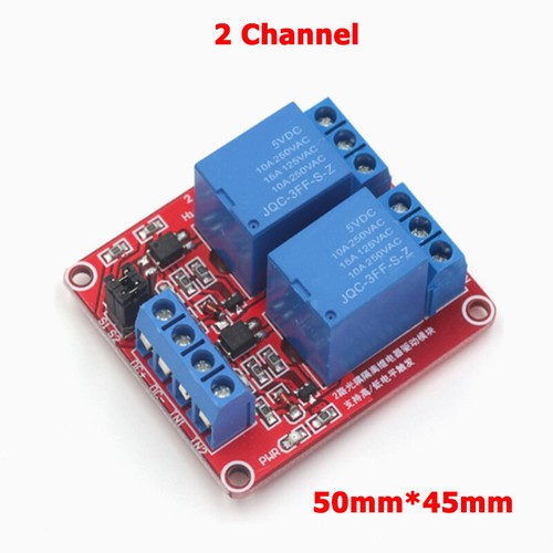 1/2/4/6/8 Kanal Relais Platine Modul 5V 12V24V Optokoppler Isolation Arduino Pid - Bild 12 von 18