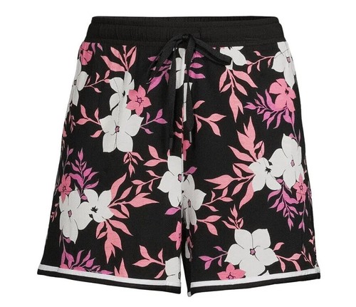 SECRET TREASURES Womens Sleep Shorts Size 4X 26W-28W Floral Pockets New - Picture 3 of 6