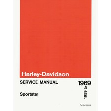 Harley Sportster Service Manual 1959 To 1969 Xl Xlh Xlch