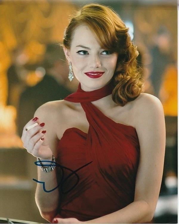 Emma stone top gangster squad dress