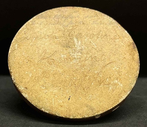 Busto británico de la reina Carolina de 1849 hecho en yeso firmado por Henning ¡escaso raro! - Imagen 11 de 13