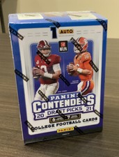 Panini Contenders 2021 College Draft Picks NFL Football Card Blaster Box Sealed