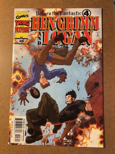 BEN GRIMM AND LOGAN  # 3  NOT CGC RATED NM/M   9.2  - MODERN  AGE 2000 - Picture 1 of 2
