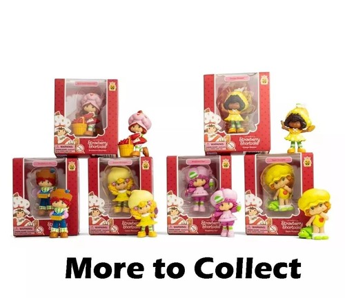 Strawberry Shortcake HUCKLEBERRY PIE Mini Figure Cheebee TLS Toys - Picture 5 of 6