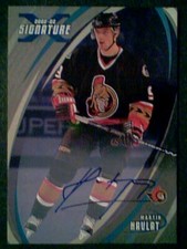 MARTIN HAVLAT 02/03 AUTHENTIC PROSPECT AUTOGRAPH  