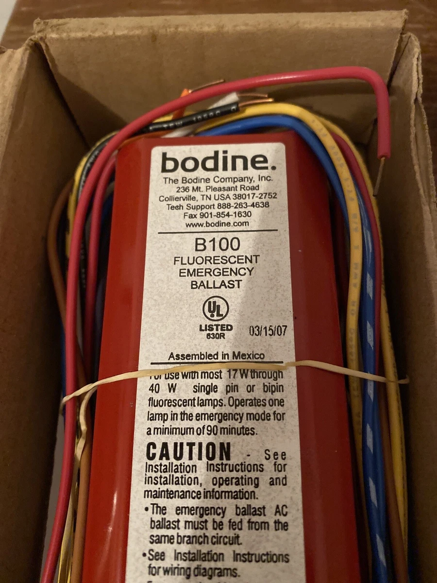 Bodine emergency sale