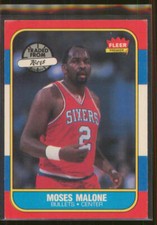 1986-87 Fleer #69 Moses Malone