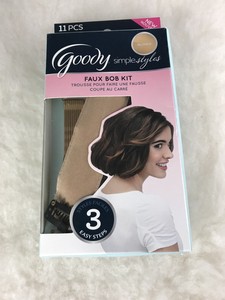 Goody Faux Bob Kit Fake Bob Make Long Hair Look Short In 3 Easy