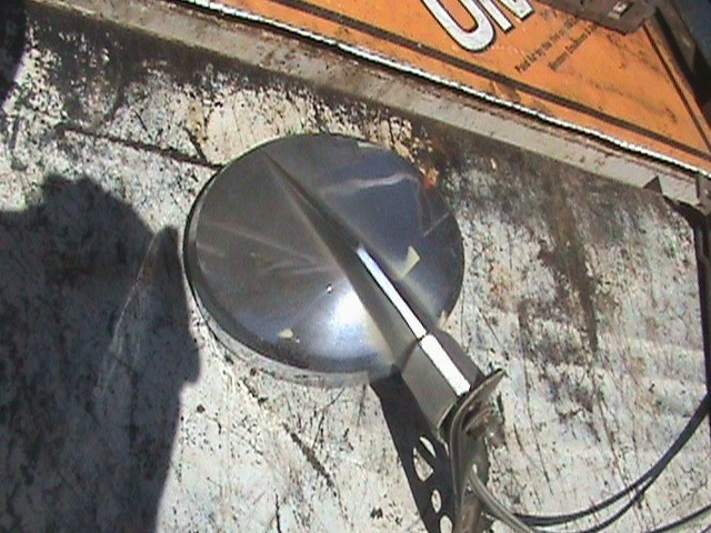 1967-72 Plymouth Mopar DODGE CUDA GTX FURY ЗАРЯДНОЕ УСТРОЙСТВО LH ДИСТАНЦИОННОЕ ЗЕРКАЛО ЗАДНЕГО ВИДА - Изображение 2 из 4