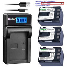 Kastar Battery LCD Charger for Canon OEM NB-2L12 NB2L14 Genuine CB-2LW CB-2LWE