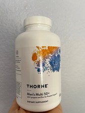 New, Thorne Men  s Multi 50 with Lycopene and Zinc for Prostate.  New UPGRADE