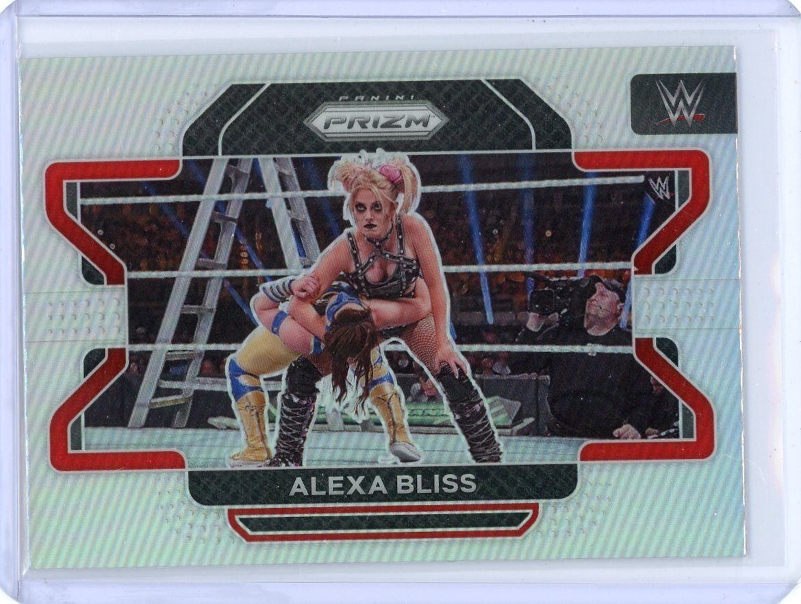 2022 PANINI PRIZM WWE ALEXA BLISS SILVER PRIZM # 37