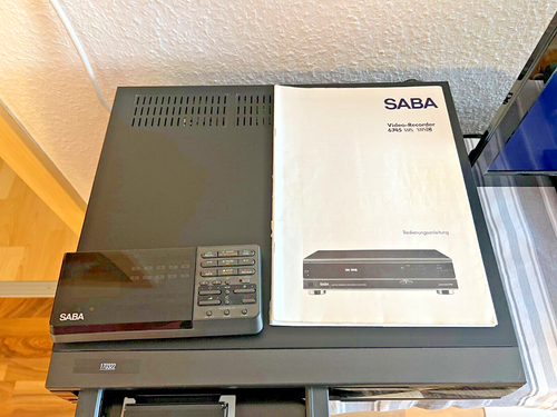 SABA VR 6745 VHS VHSC VHS-C VCR Combi Deck Longplay Videorecorder Videorekorder - Afbeelding 8 van 12