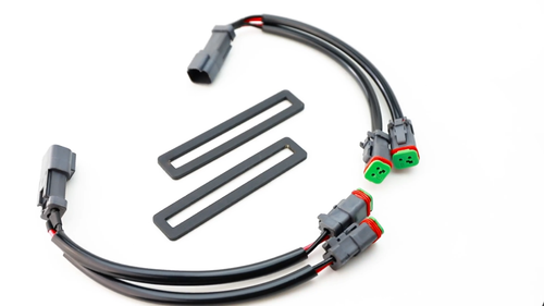 Soportes de montaje de extensión de luz de doble zanja con divisores de conector DTP doble - Vídeo 1 de 1