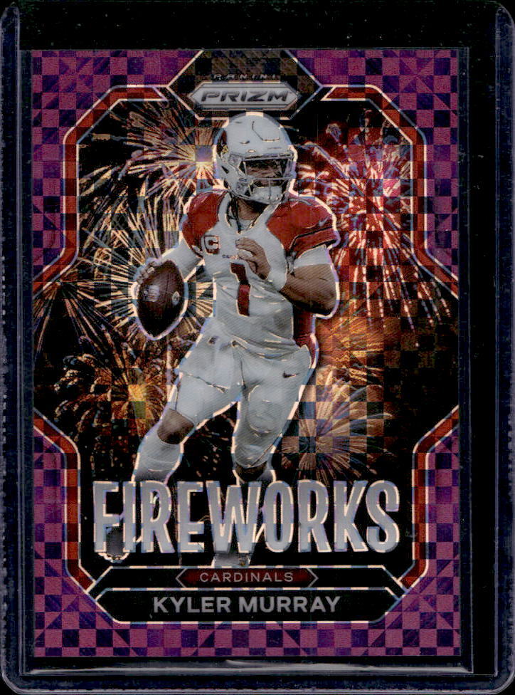 2022 Prizm Kyler Murray Fireworks Purple Power Prizms #24/49 #F-6