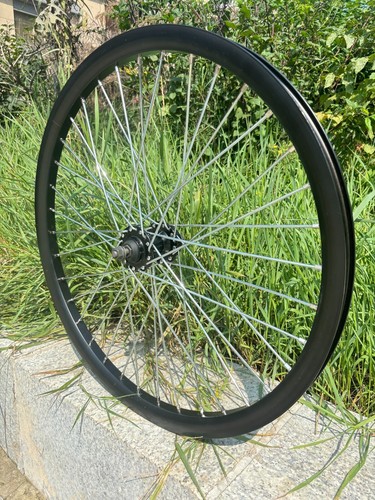 Heavy Duty 26 Zoll Fahrrad Felge Laufradsatz vorne & hinten 10G 36 Speichen & 18T Freilauf - Bild 14 von 18