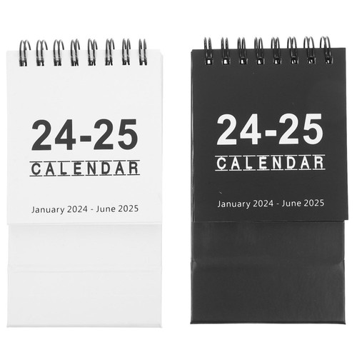 2pcs Household Standing Calendar Convenient Desk Calendar Desktop Table - Picture 9 of 12
