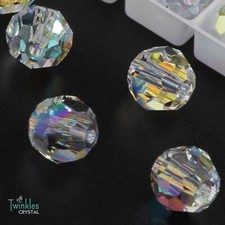 Swarovski 5000-8mm-001AB Crystal Classic Beads Round Beads