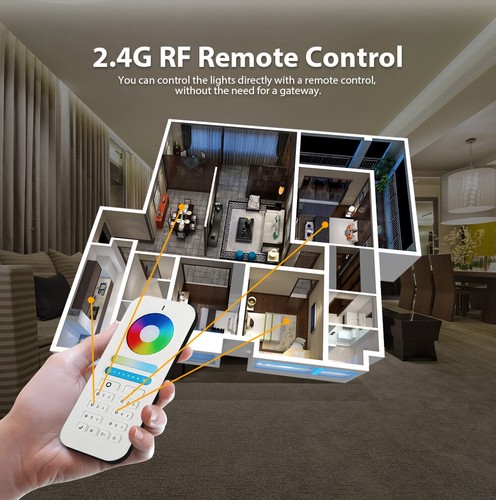 GLEDOPTO ZigBee 3.0 LED Controller Smart 24V RGB+CCT led Stripe fr Alexa Voice - Bild 4 von 21