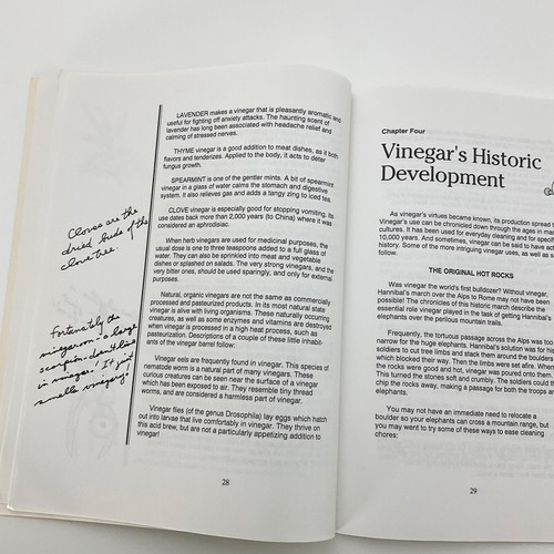 The Vinegar Book Emily Thacker 6th Edition 1995 Information Recipes Natural  - Picture 11 of 20