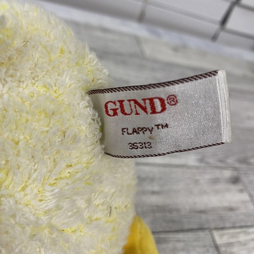 GUND Flappy Duck Chick Baby Easter Spring Plush Stuffed Animal Toy Yellow 10" - Picture 8 of 9